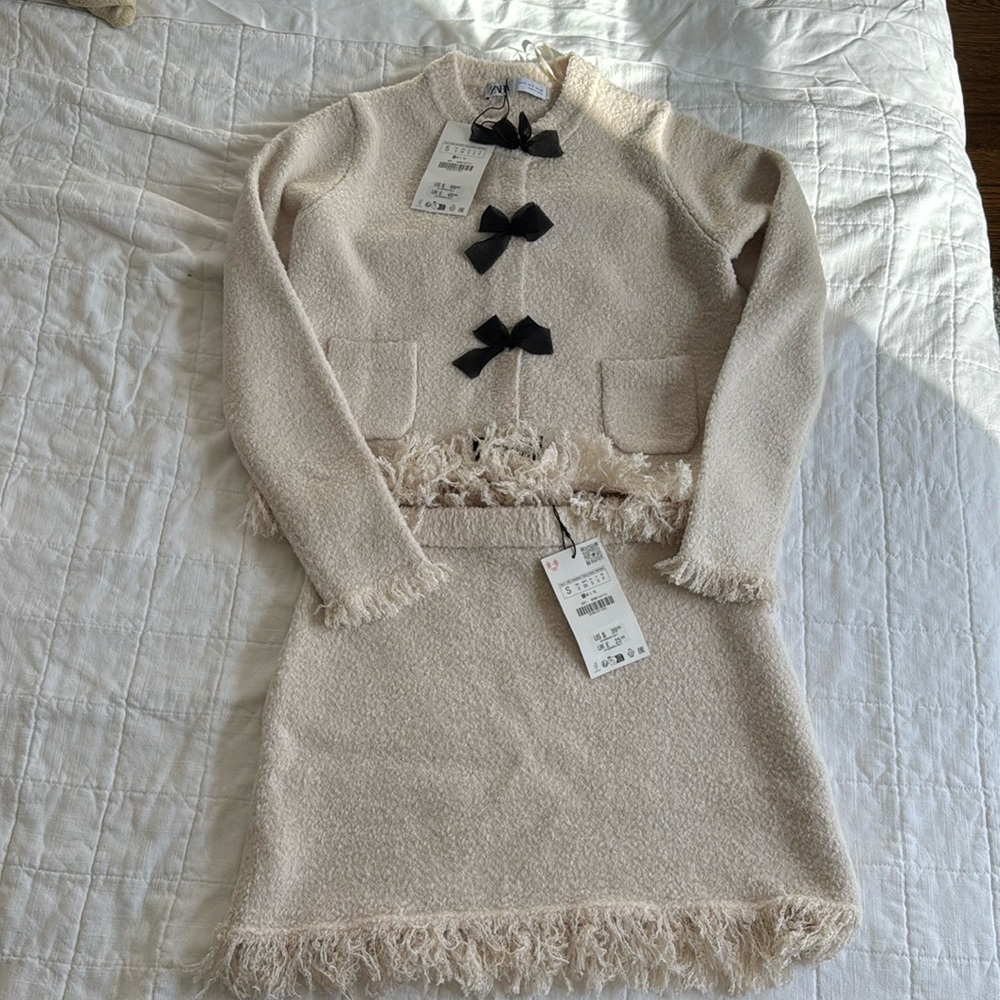 NWT ZARA KNIT SET
